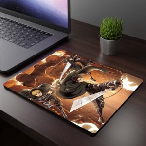 Mousepad cuadrado de Attack on Titan