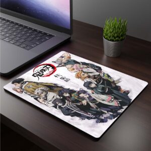 Mousepad cuadrado de Demon Slayer