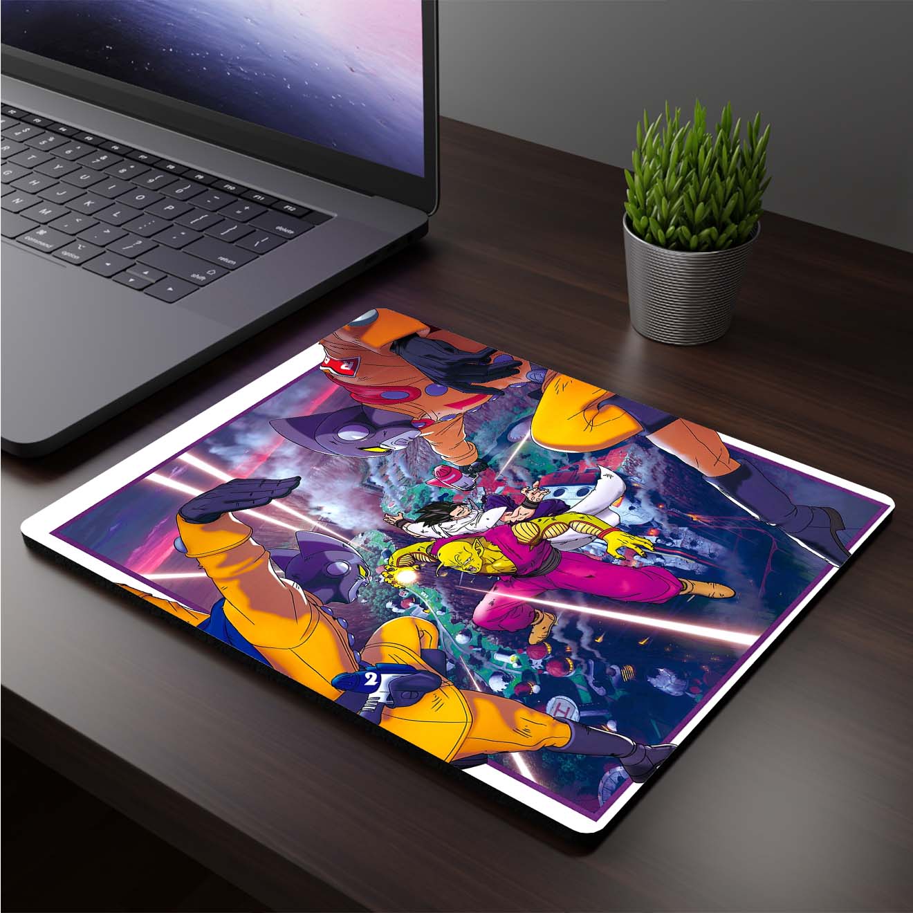 Mousepad cuadrado de Dragon Ball Super Heroes