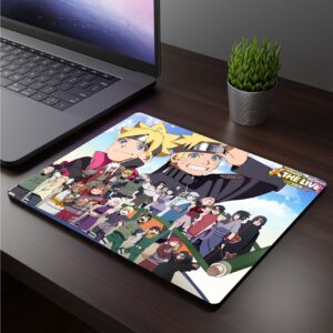 Mousepad cuadrado de Boruto: Naruto Next Generations