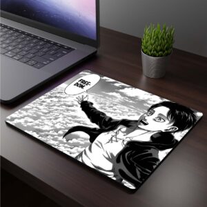 Mousepad cuadrado de Eren Yeager - Attack on Titan