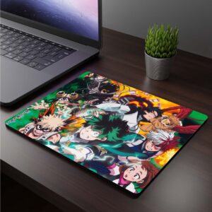 Mousepad cuadrado de My Hero Academia