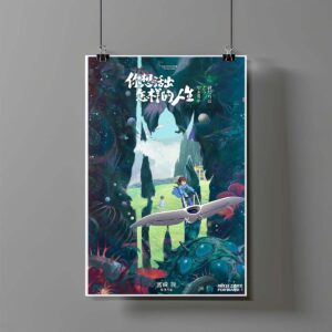 Poster de Mahito Maki - El Chico y la Garza