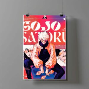 Poster de Satoru Gojo - Jujutsu Kaisen
