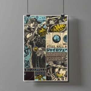 Poster de Gyro Zeppeli - JoJo's Bizarre Adventure