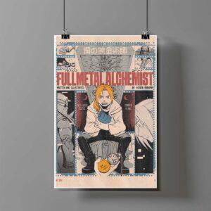 Poster de Edward Elric - Fullmetal Alchemist