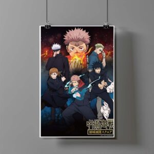 Poster de Yuji Itadori - Jujutsu Kaisen
