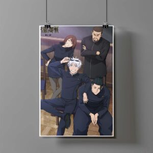 Poster de Satoru Gojo y Suguru Geto - Jujutsu Kaisen