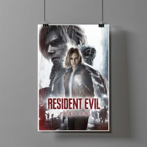 Poster de Leon S. Kennedy y Ashley Graham - Resident Evil