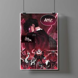 Poster de Sung Jin-woo - Solo Leveling