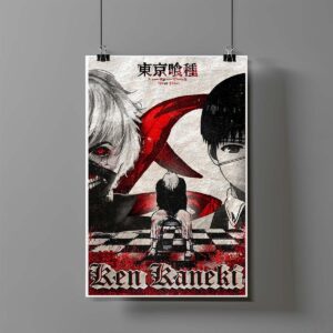 Poster de Ken Kaneki - Tokyo Ghoul