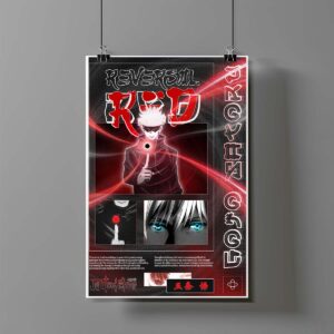 Poster de Satoru Gojo - Jujutsu Kaisen