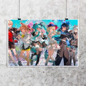 Poster de Miku ado y mas - Crossovers