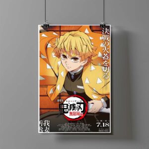 Poster de Zenitsu Agatsuma - Demon Slayer