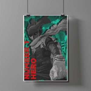 Poster de Izuku Midoriya - My Hero Academia