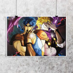 Poster de Jonathan Joestar y Dio Brando - JoJo's Bizarre Adventure