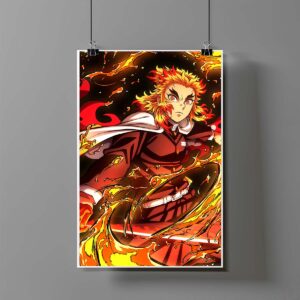 Poster de Kyojuro Rengoku - Demon Slayer