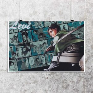 Poster de Levi Ackerman - Attack on Titan