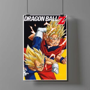 Poster de Vegeta y Gohan - Dragon Ball Z