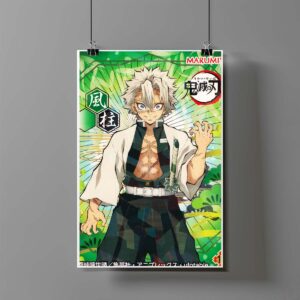 Poster de Sanemi Shinazugawa - Demon Slayer