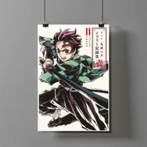 Poster de Tanjiro Kamado - Demon Slayer