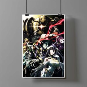 Poster de Ainz Ooal Gown y Albedo - Overlord