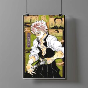 Poster de Sanemi Shinazugawa - Demon Slayer