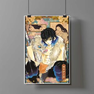 Poster de Inosuke Hashibira - Demon Slayer