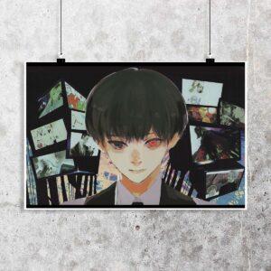 Poster de Ken Kaneki - Tokyo Ghoul