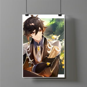 Poster de Zhongli - Genshin Impact