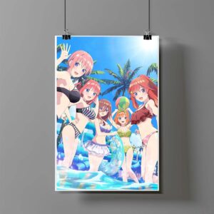 Poster de Hermanas Nakano - The Quintessential Quintuplets