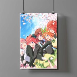 Poster de Hermanas Nakano - The Quintessential Quintuplets