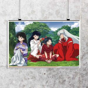 Poster de Inuyasha y Kagome - Inuyasha