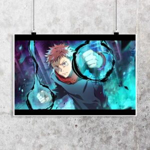 Poster de Yuji Itadori - Jujutsu Kaisen