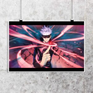 Poster de Satoru Gojo - Jujutsu Kaisen
