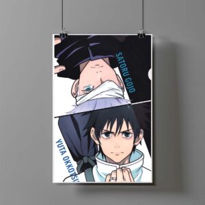 Poster de Gojo y Yuta - Jujutsu Kaisen