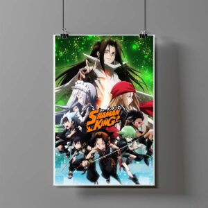Poster de Yoh Asakura y personajes - Shaman King