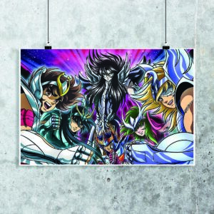 Poster de Caballeros de Bronce - Saint Seiya