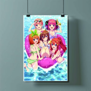 Poster de Hermanas Nakano - The Quintessential Quintuplets