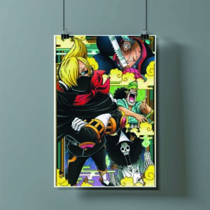 Poster de Sanji Soba Mask - One Piece