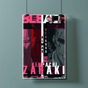 Poster de Kenpachi Zaraki - Bleach