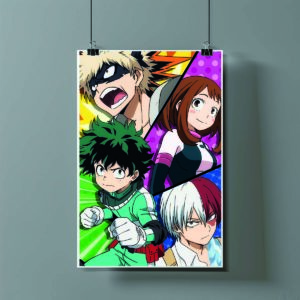 Poster de Clase 1-A - My Hero Academia