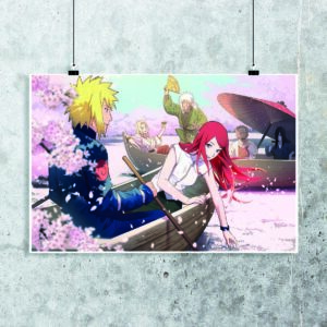 Poster de Minato y Kushina - Naruto Shippuden