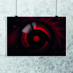 Poster de Sharingan - Naruto