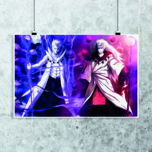 Poster de Madara y Obito - Naruto Shippuden