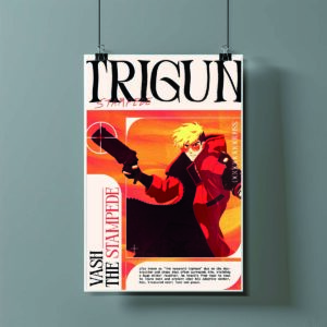 Poster de Vash the Stampede - Trigun Stampede