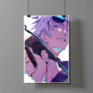 Poster de Satoru Gojo y Suguru Geto - Jujutsu Kaisen