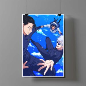 Poster de Satoru Gojo y Suguru Geto - Jujutsu Kaisen