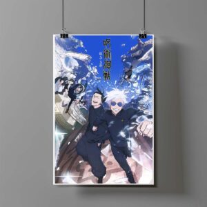 Poster de Satoru Gojo y Suguru Geto - Jujutsu Kaisen