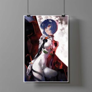 Poster de Rei Ayanami - Neon Genesis Evangelion